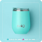 Easy Tiger Stemless Wine Cup (12oz) - SWIG3
