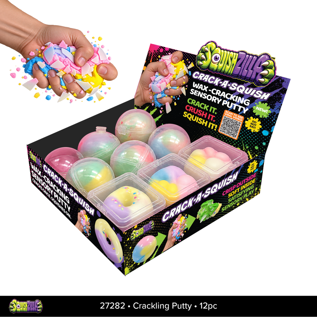 Fun Doh Wax-Cracking Sensory Colorful Putty