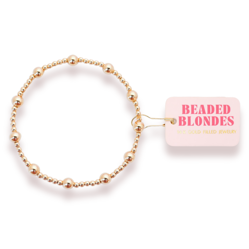 Lively Bracelet in Gold: Standard 6.75 inch