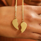 Break Apart Heart Necklace Set: N31