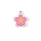 Sweetie Pie Pink Flower Charm - C175