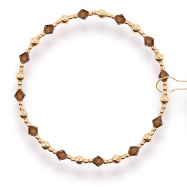 Cocoa Brown June Bracelet - S121