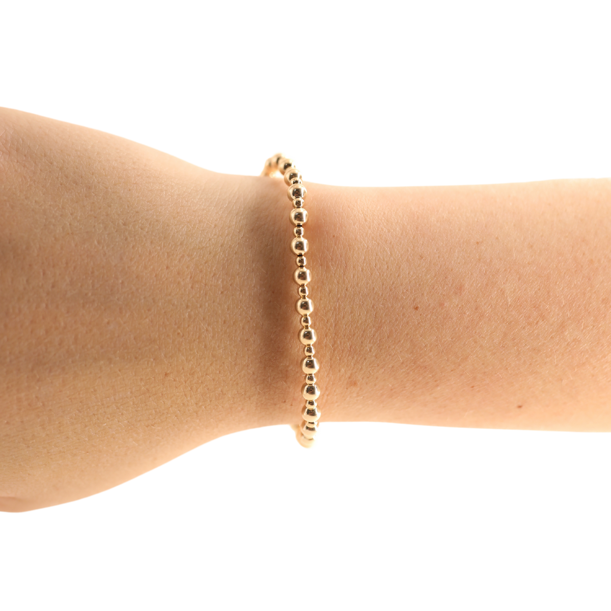 Mini Katy Bracelet in Gold: Standard 6.75 inch