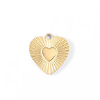 Solara Heart Charm - C90