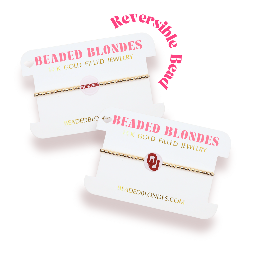 OU/ Sooners Logo Bracelet - S88