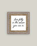 Live Fully Framed Antique Art: 6x6