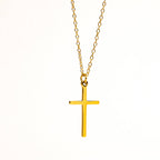 Small Cross Necklace: N140