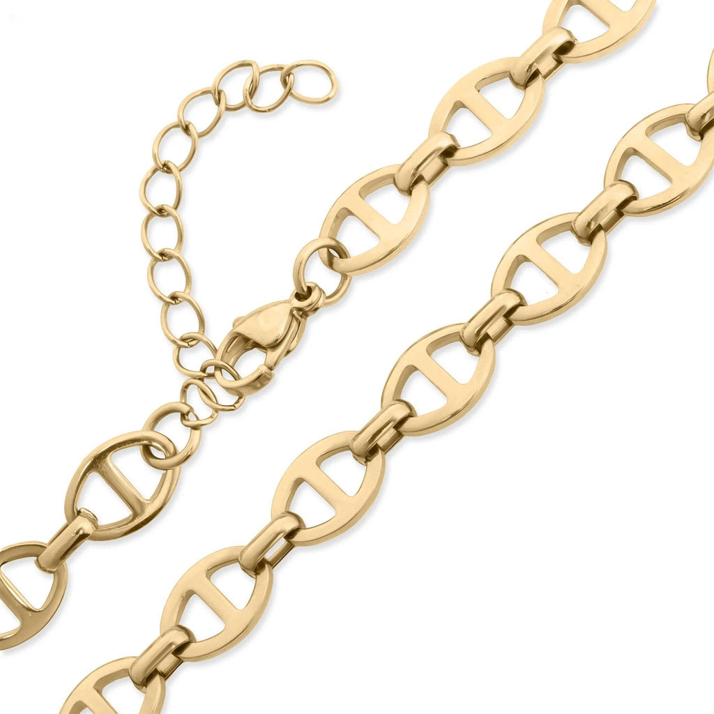 Chunky Oval Chain Necklace: N24