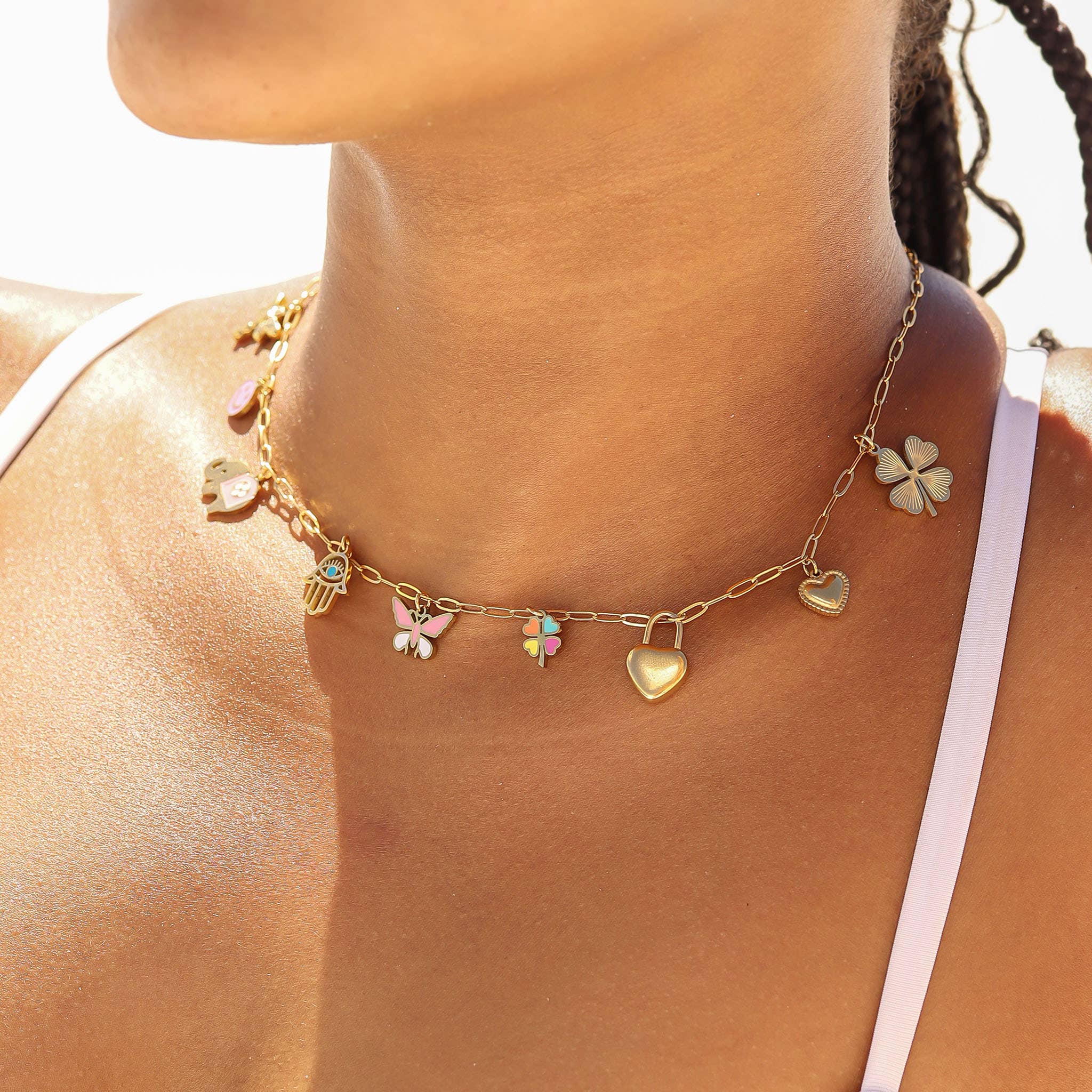 Heart of Gold Charm  - C96