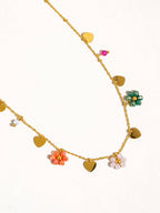 Summer Bloom Charm Necklace - N56