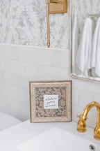 So Good To Be Home Framed Antique Art: 9x9
