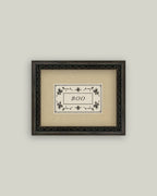 Elegant Boo: 10x8