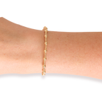 Palmer Bracelet in Gold: Standard 6.75 Inch