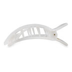 Square Flat Hair Clip | Large | Coconut White