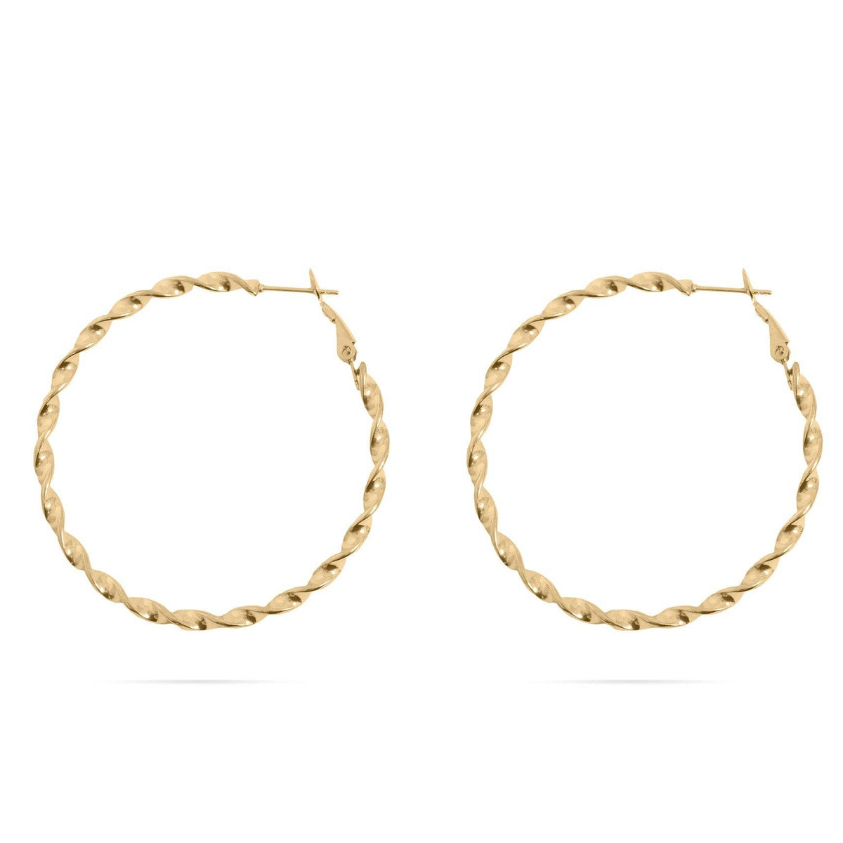 Twist Hoop (Small) Earrings - E98