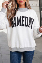 Football / Game Day Reversible Mock Neck Sweatshirt