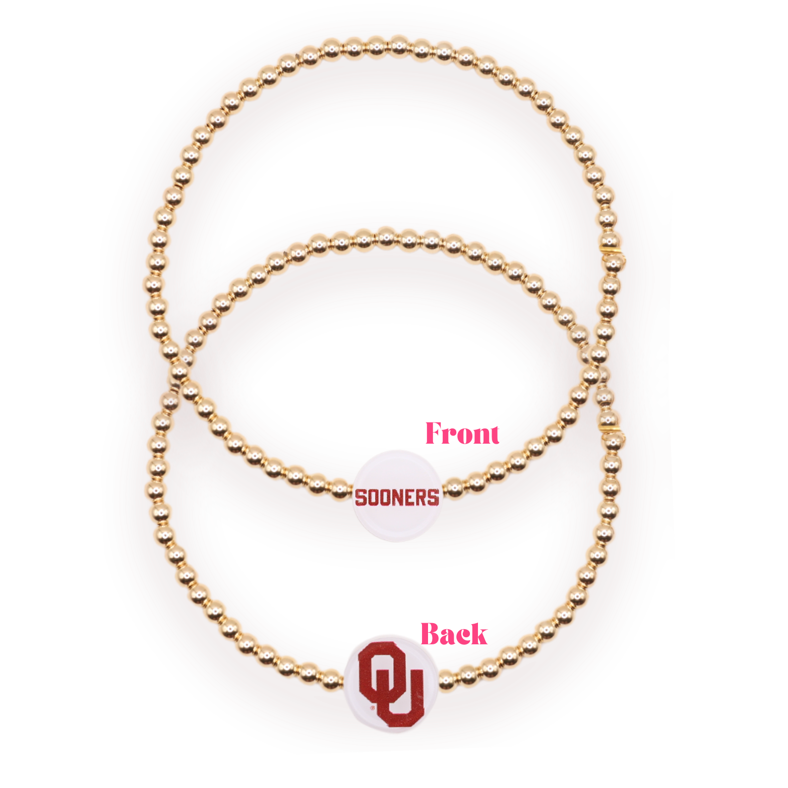 OU/ Sooners Logo Bracelet - S88