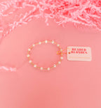 Lolo Pearl Bracelet in Gold: Standard 6.75 inch