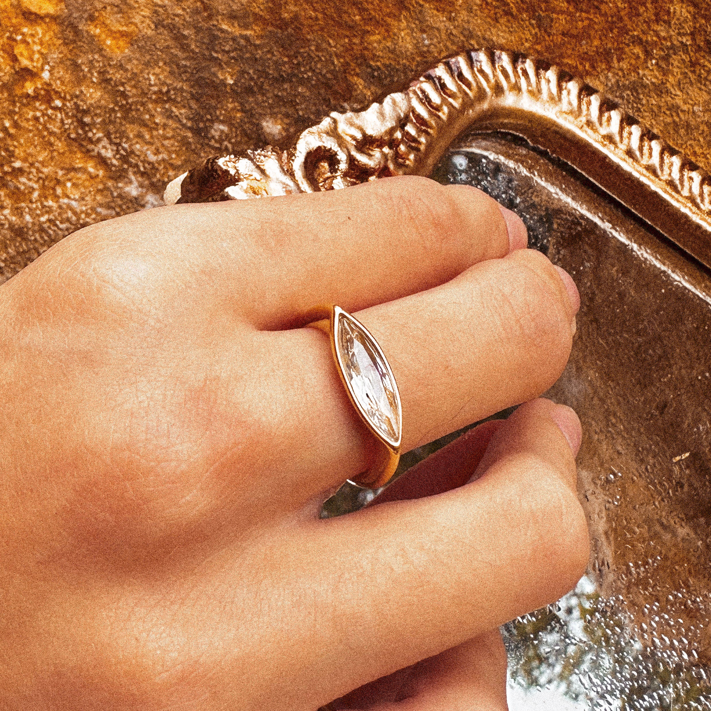 Golden Sol Ring - A22
