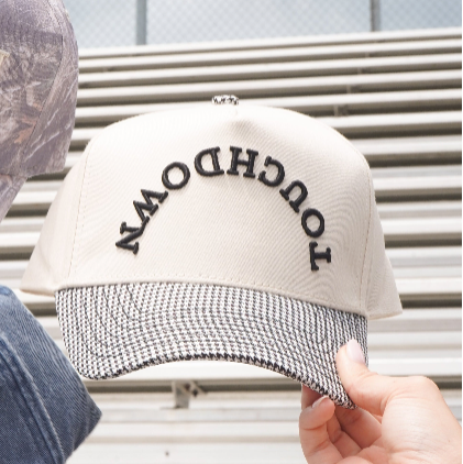 Touchdown - Black/White Houndstooth Hat
