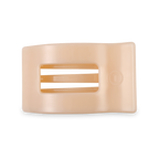 Flat Rectangle Hair Clip | Medium | Almond Beige