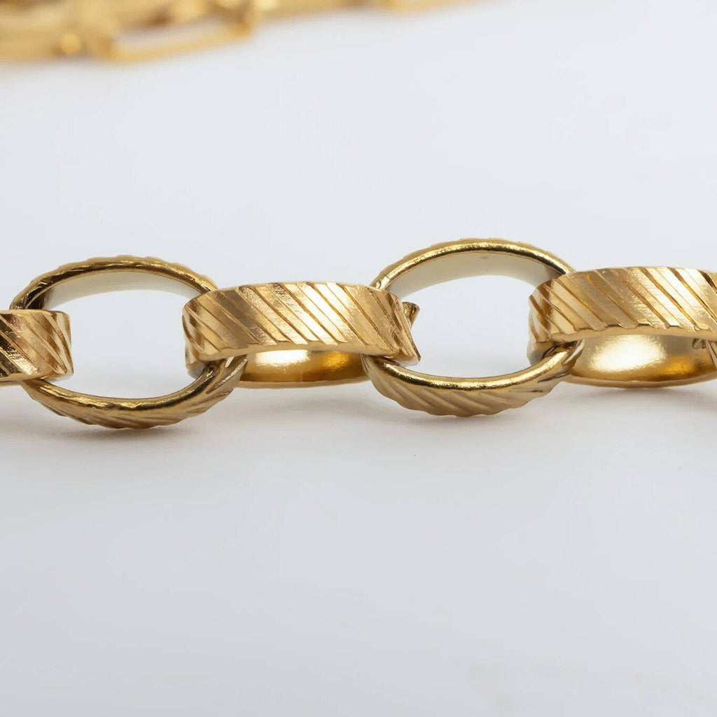 Fat Daddy Gold Chain Necklace : N21