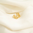 Adjustable Heart Ring - A89