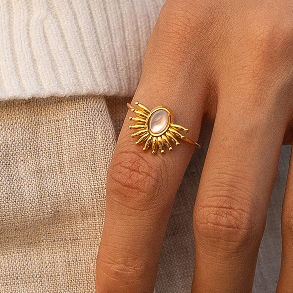 Sun Stone Ring - A54