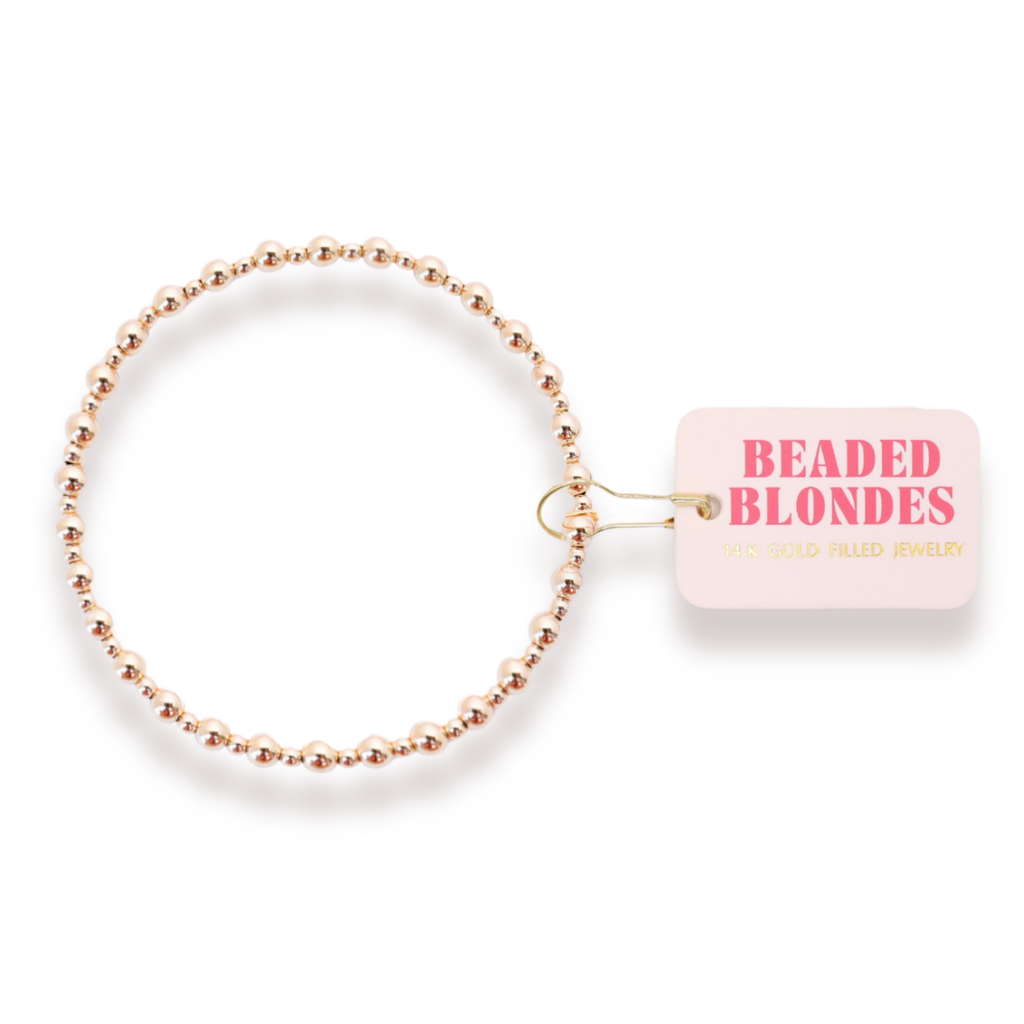 Mini Katy Bracelet in Gold: Standard 6.75 inch