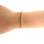 June Bracelet in Gold: Standard 6.75 inch