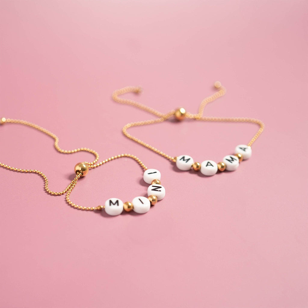 "Mini" Beaded Charm Bracelet - S49