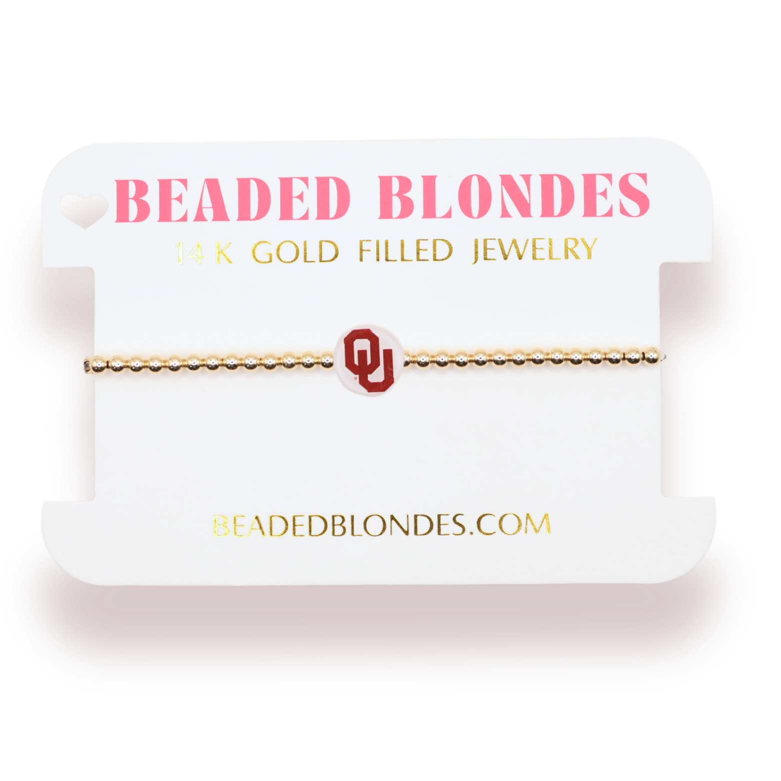 OU/ Sooners Logo Bracelet - S88
