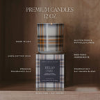 *NEW* Fall Leaves 12 oz Boxed Soy Candle - CFL