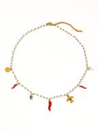Red Hot Summer Necklace - N27