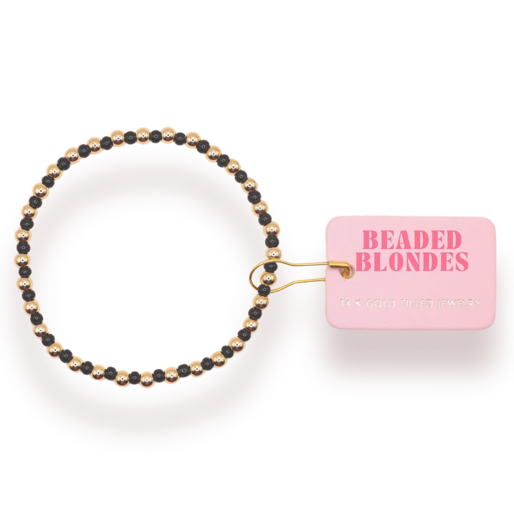 Black Demi Bracelet: Standard 6.75 inch