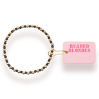 Black Demi Bracelet: Standard 6.75 inch