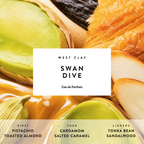 Swan Dive Perfume with Pistachio & Almond | Clean Fragrance