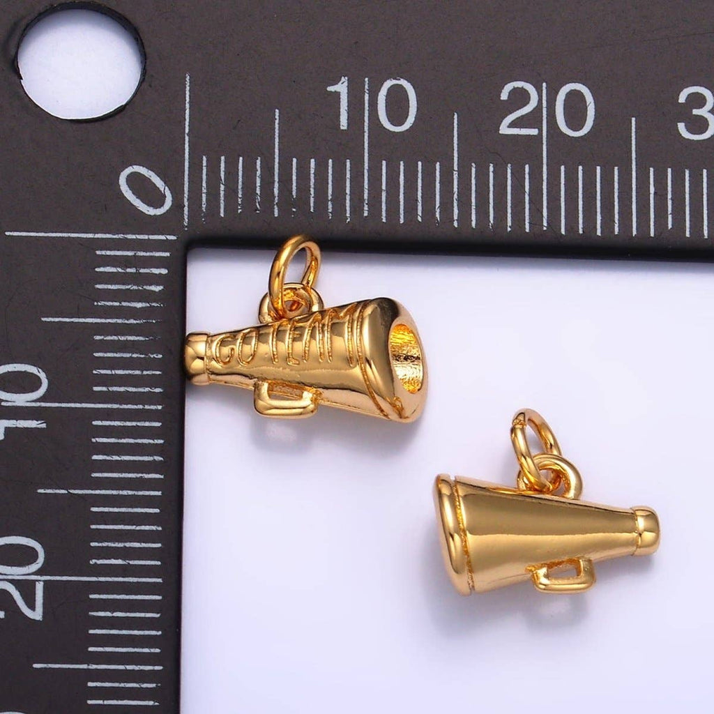 Go Team! Megaphone Charm - C120