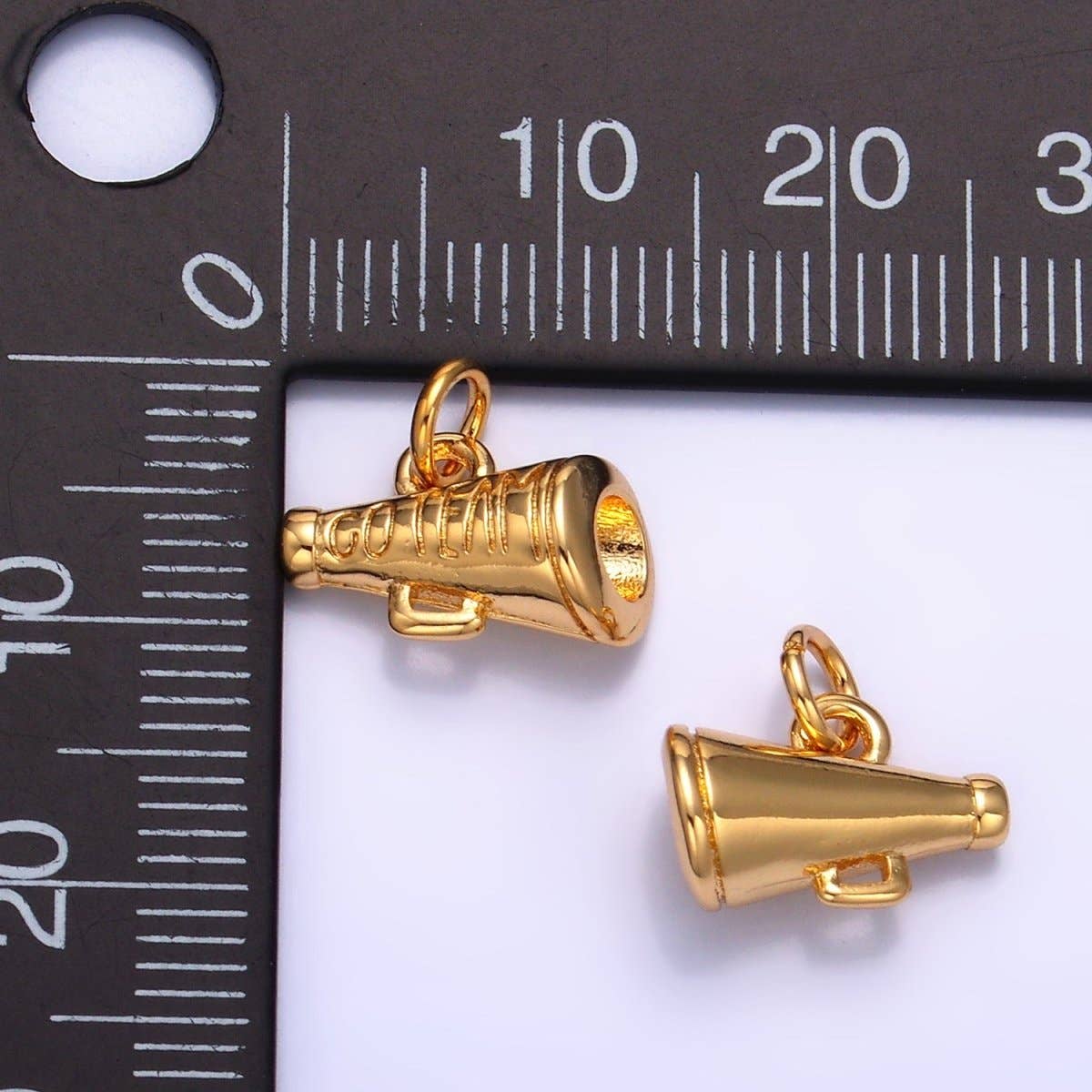 Go Team! Megaphone Charm - C120