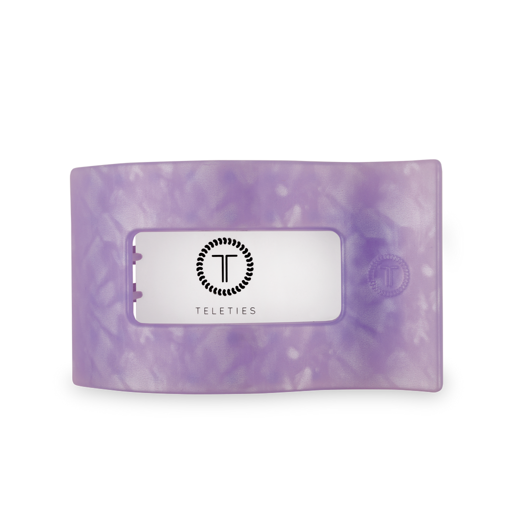 Flat Rectangle Hair Clip | Large | Lavender Mist