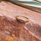 Golden Sunray  Ring - A20