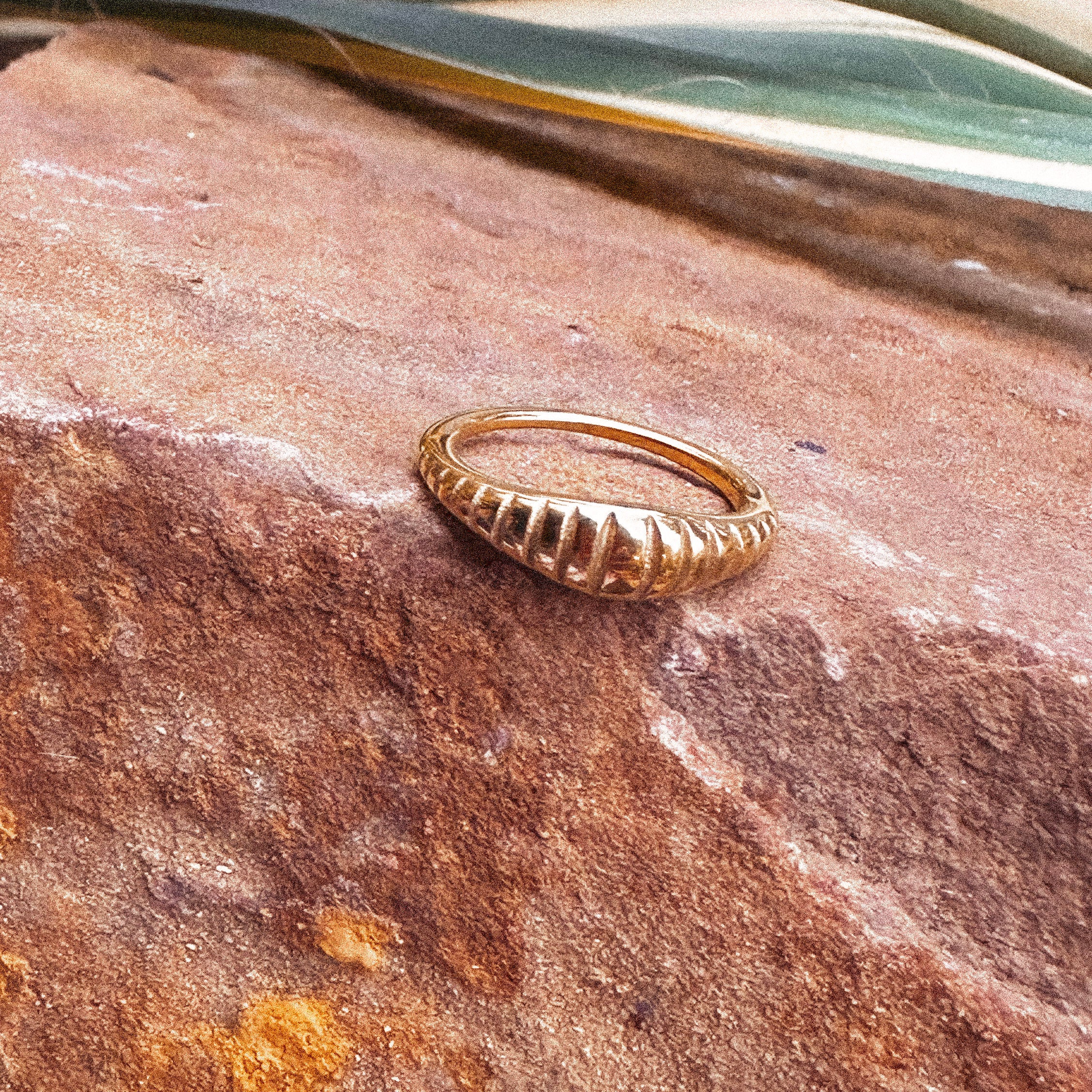 Golden Sunray  Ring - A20