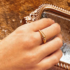 Golden Sunray  Ring - A20