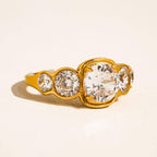 Irid CZ Statement Ring: A79