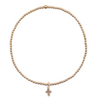 Mini Cross Charm Bracelet - S122