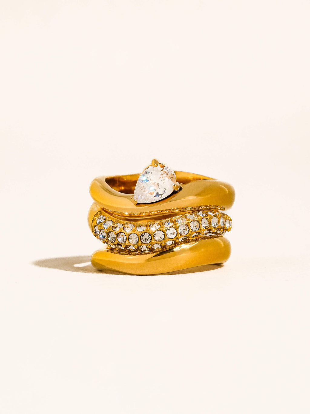 Gilded Goddess Rings - A134