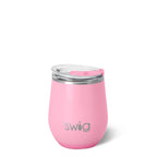 Shimmer Bubblegum Stemless Wine Cup (12oz) - SWIG6