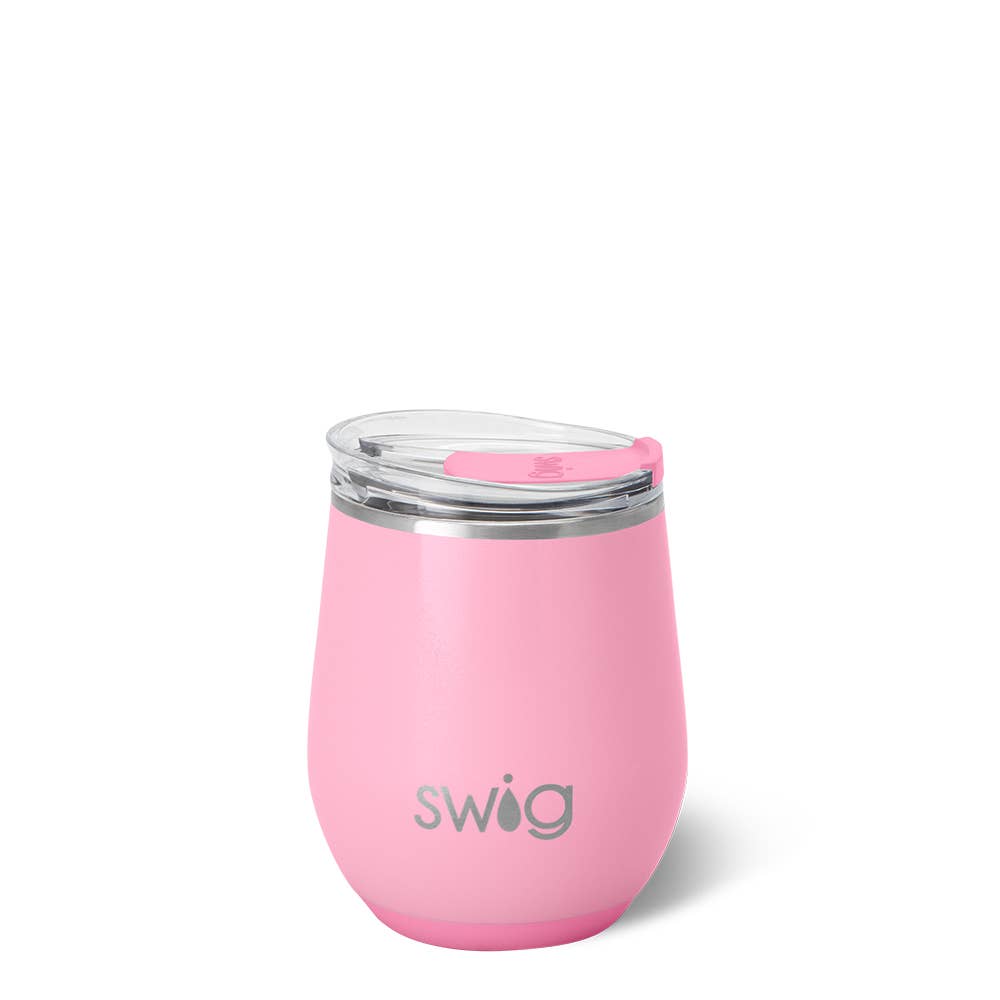 Shimmer Bubblegum Stemless Wine Cup (12oz) - SWIG6
