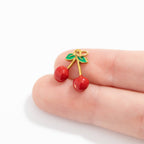 Red Cherry Charm - C176