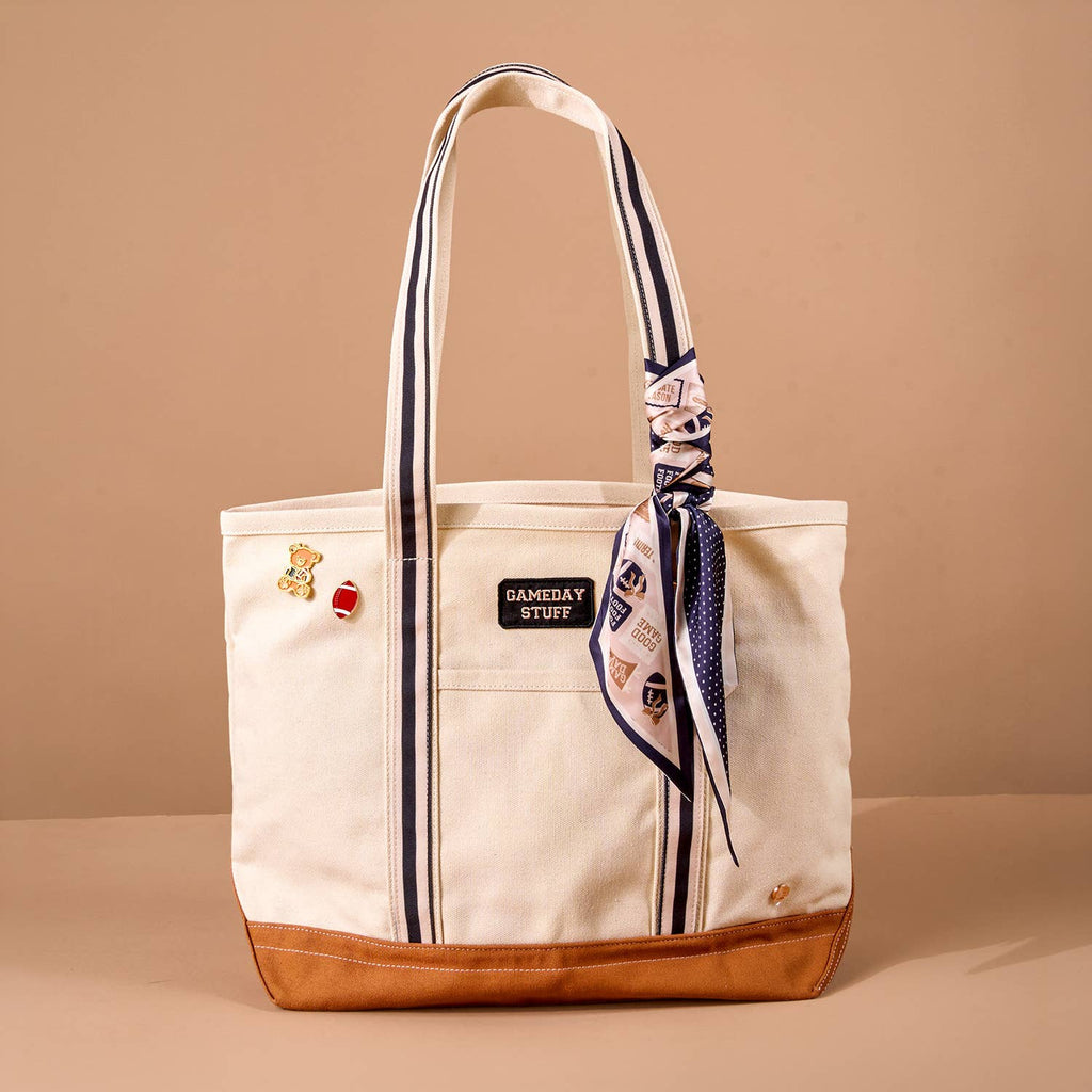 The Darling Canvas Tote Bag-Huddle Up
